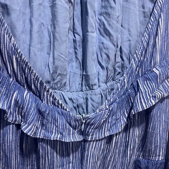 Lulus Blue Halter Backless Ruffle Dress - Picture 5 of 6